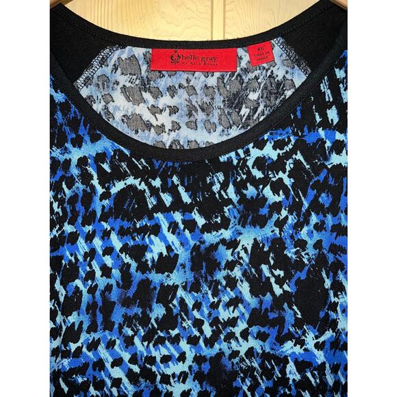 💜 3/$25💜 Raglan Tee Tunic Length Top X-Small XS Soft T-Shirt Lisa Rinna QVC - Picture 3 of 11